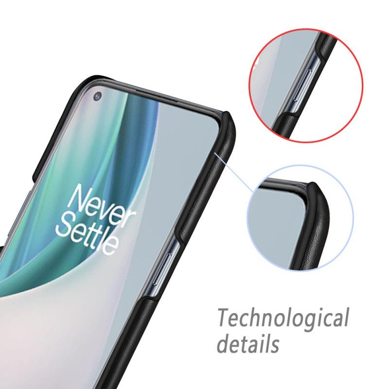 Case OnePlus Nord N10 Ksq Nahkaefekti