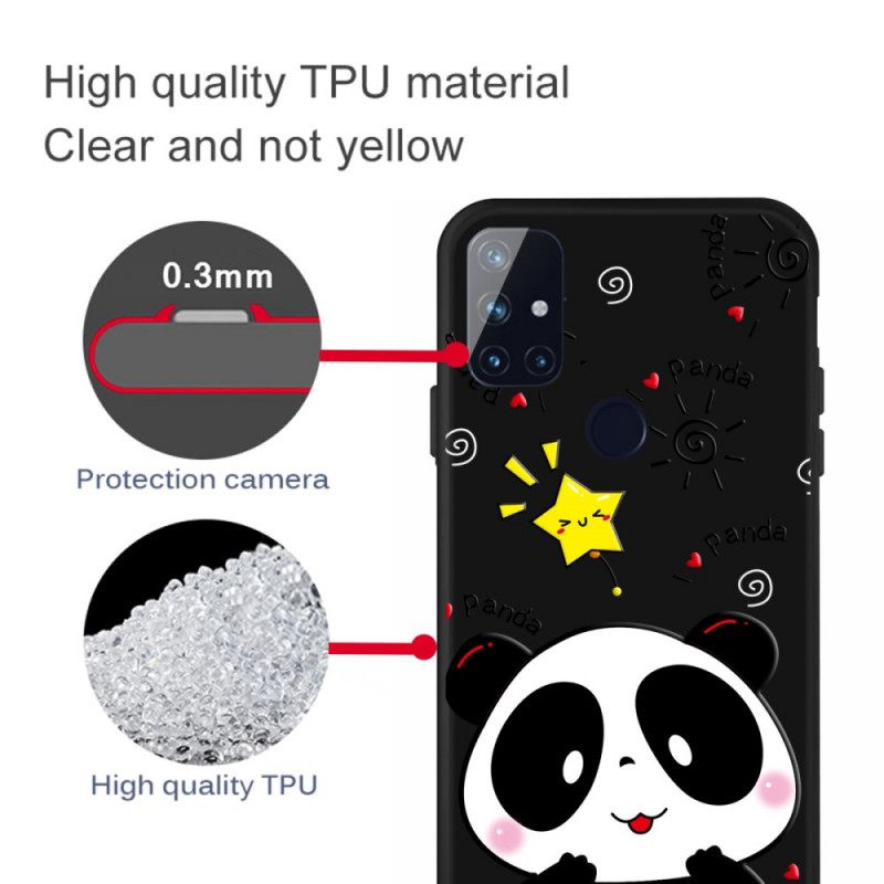 Case OnePlus Nord N10 Star Panda
