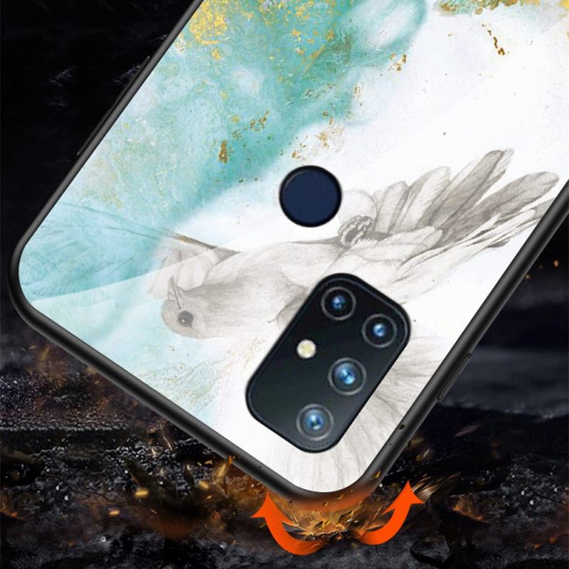 Case OnePlus Nord N10 Tempered Glass Marble Colors