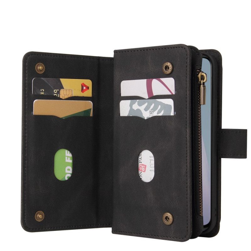 Flip Case OnePlus Nord N10 Monitoiminen 10 Kortin Pidike