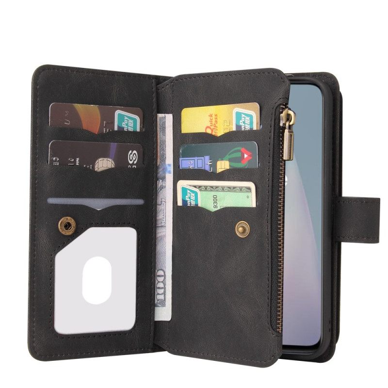 Flip Case OnePlus Nord N10 Monitoiminen 10 Kortin Pidike