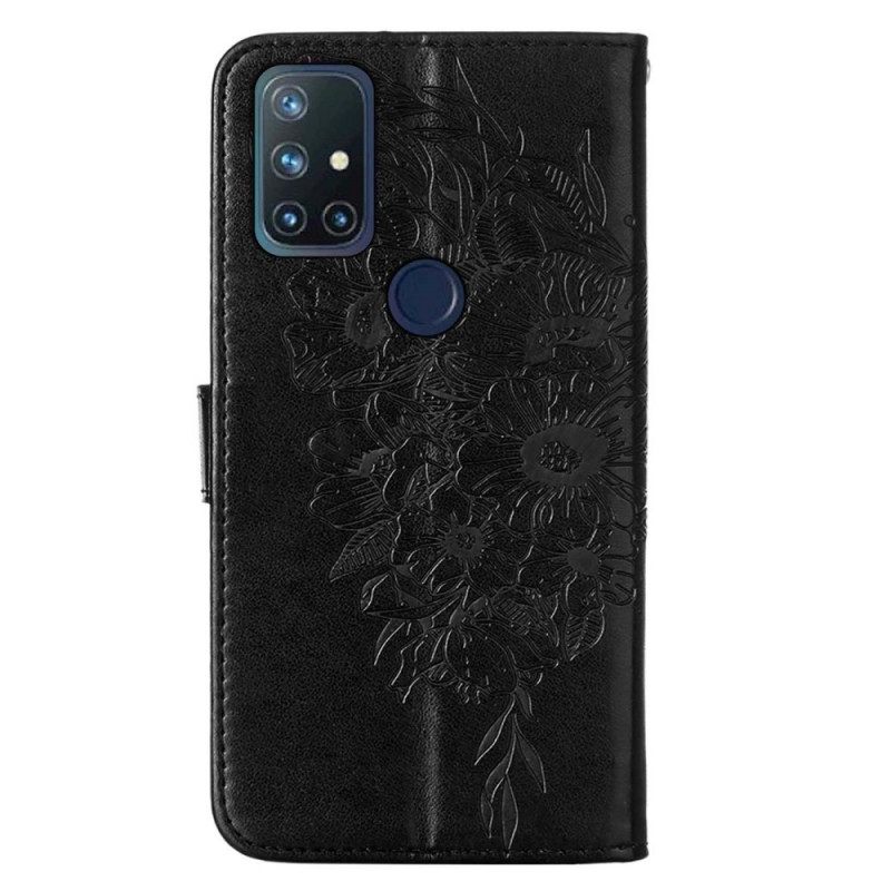 Kotelot OnePlus Nord N10 Butterfly Design