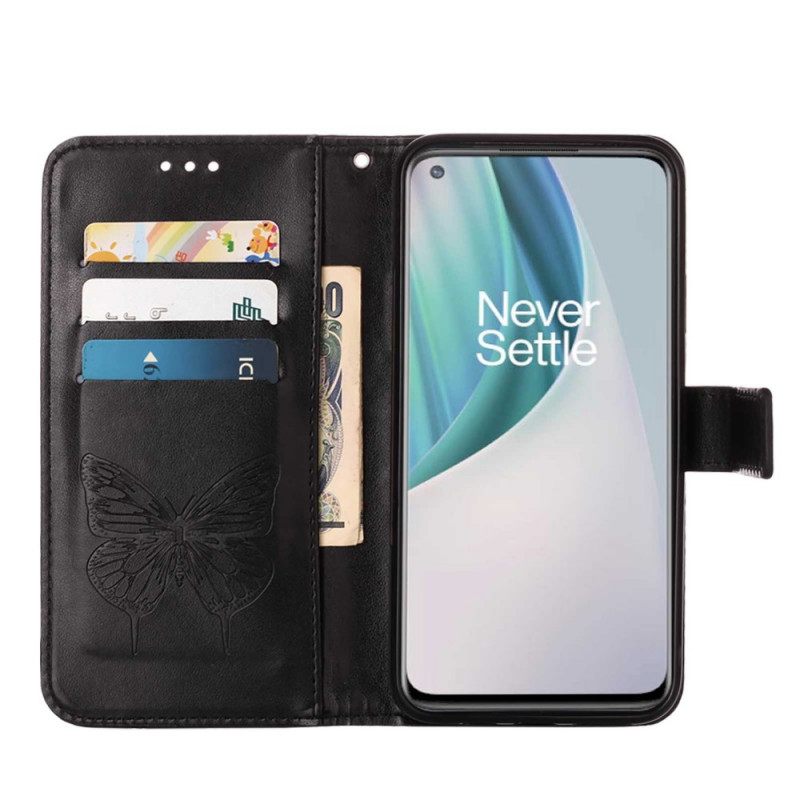 Kotelot OnePlus Nord N10 Butterfly Design