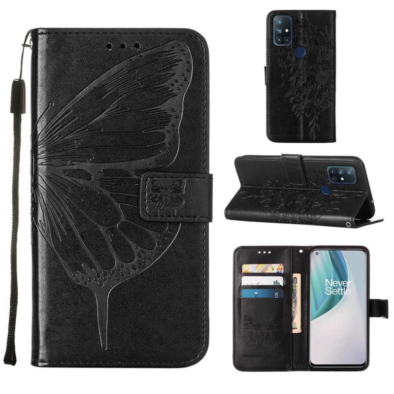 Kotelot OnePlus Nord N10 Butterfly Design