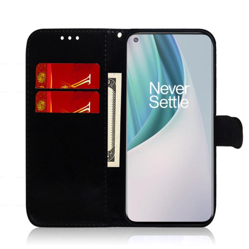 Kotelot OnePlus Nord N10 Keinonahkainen Peilin Kansi