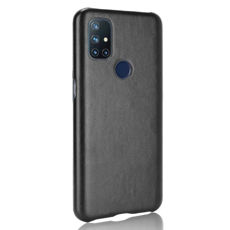 Kuori OnePlus Nord N10 Litchi Performance Leather Effect