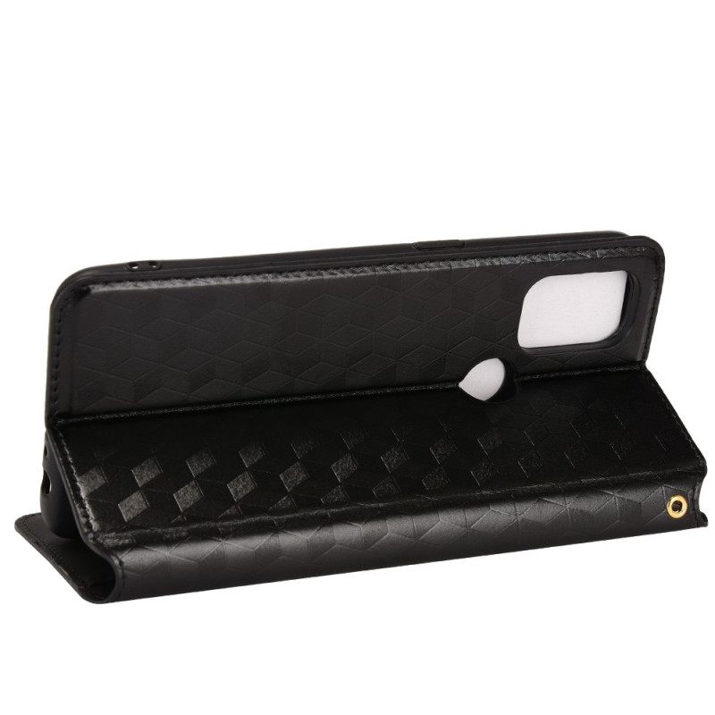 Puhelinkuoret OnePlus Nord N10 Kotelot Flip Diamond Leather Effect