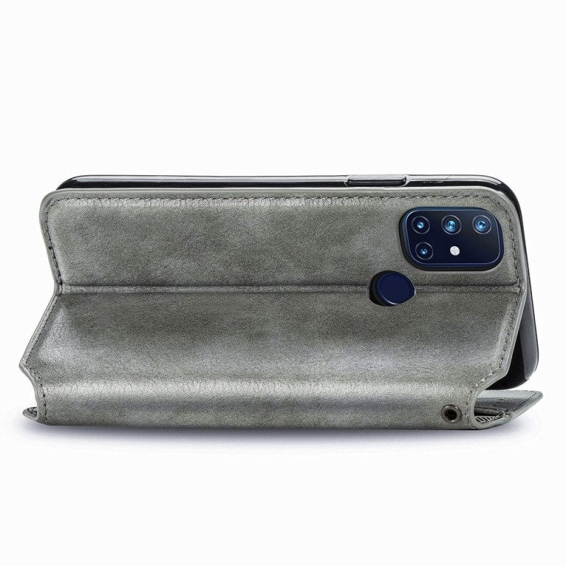 Puhelinkuoret OnePlus Nord N10 Kotelot Flip Diamond Texture Leather Effect