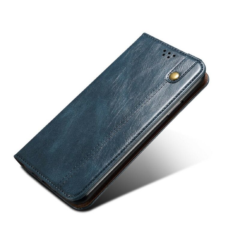 Puhelinkuoret OnePlus Nord N10 Kotelot Flip Vahattu Keinonahka