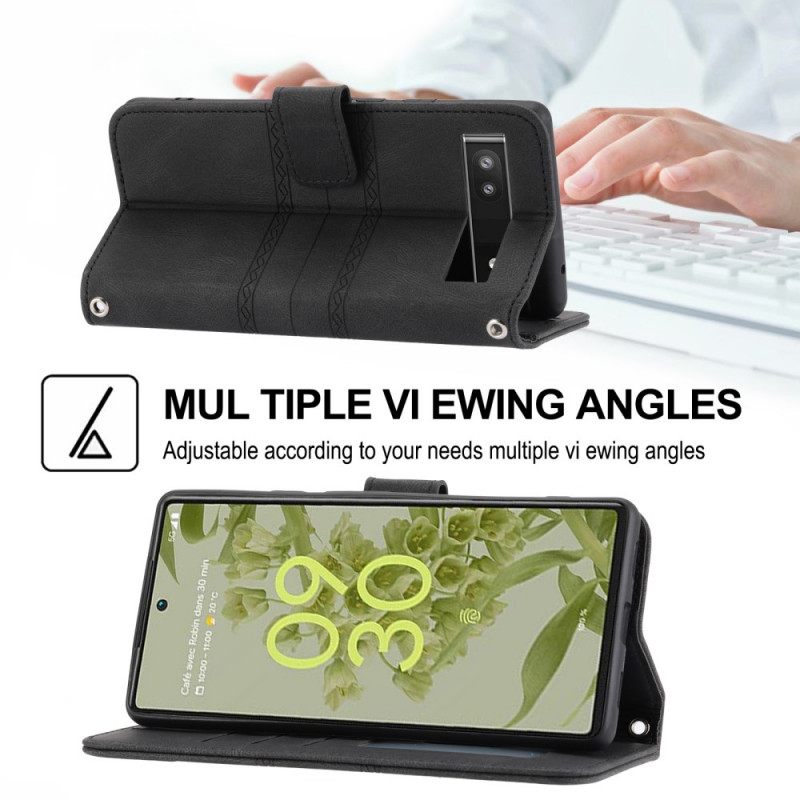 Kotelot Google Pixel 6A Frieze Ja Strap
