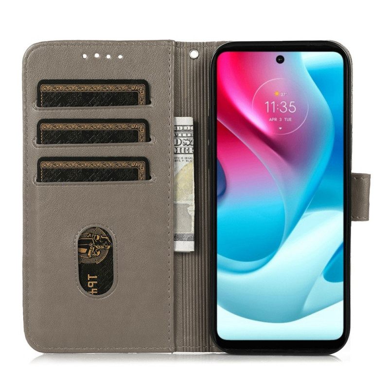 Kotelot Google Pixel 6A Suojaketju Kuori Losanges À Lanyard