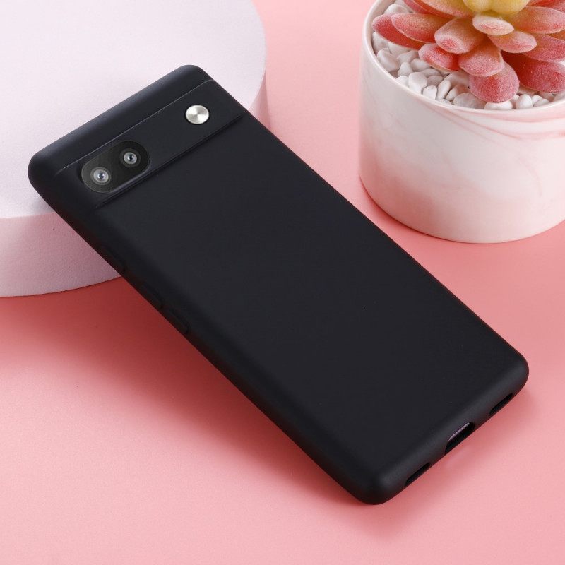 Kuori Google Pixel 6A Suojaketju Kuori Nestemäinen Silikonihihna