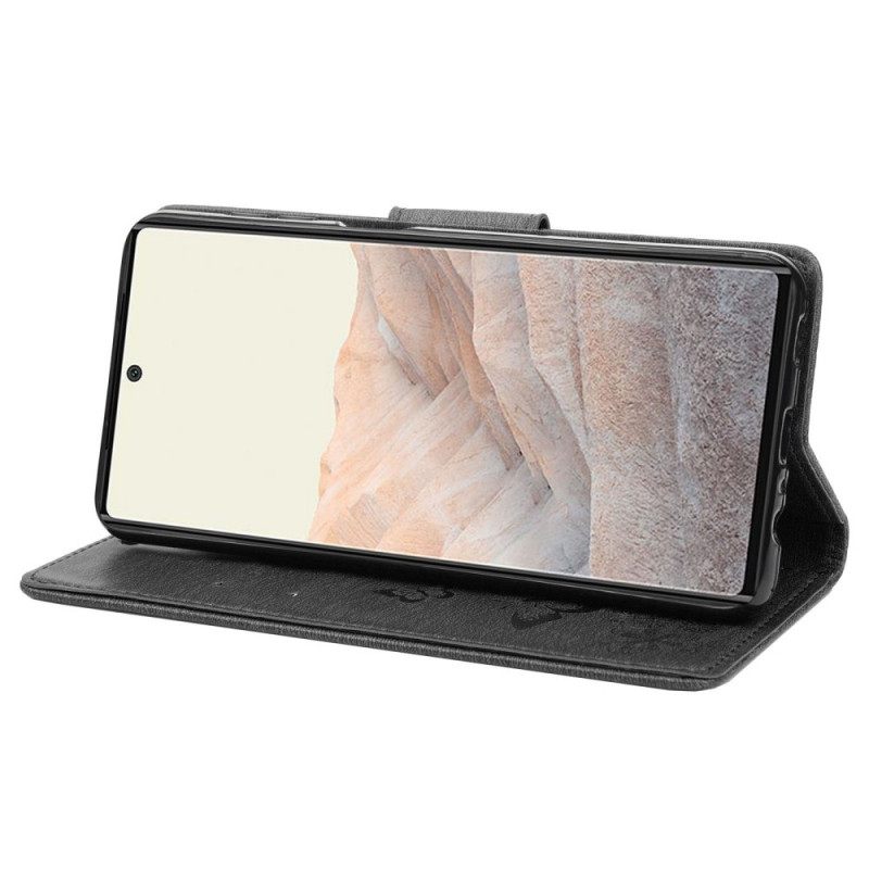 Nahkakotelo Google Pixel 6A Ihanat Perhoset