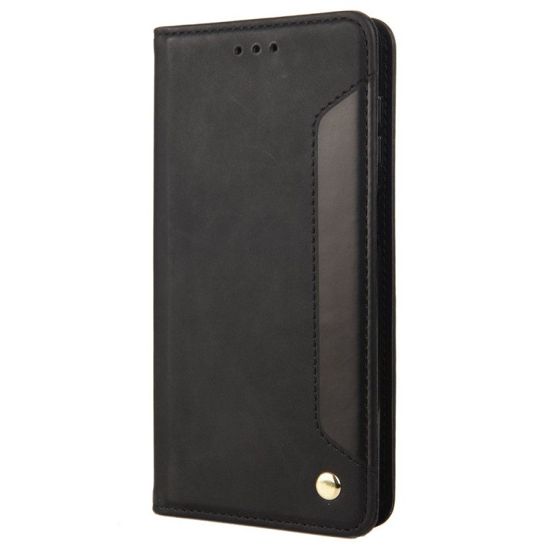 Puhelinkuoret Google Pixel 6A Kotelot Flip Bicolor Signature