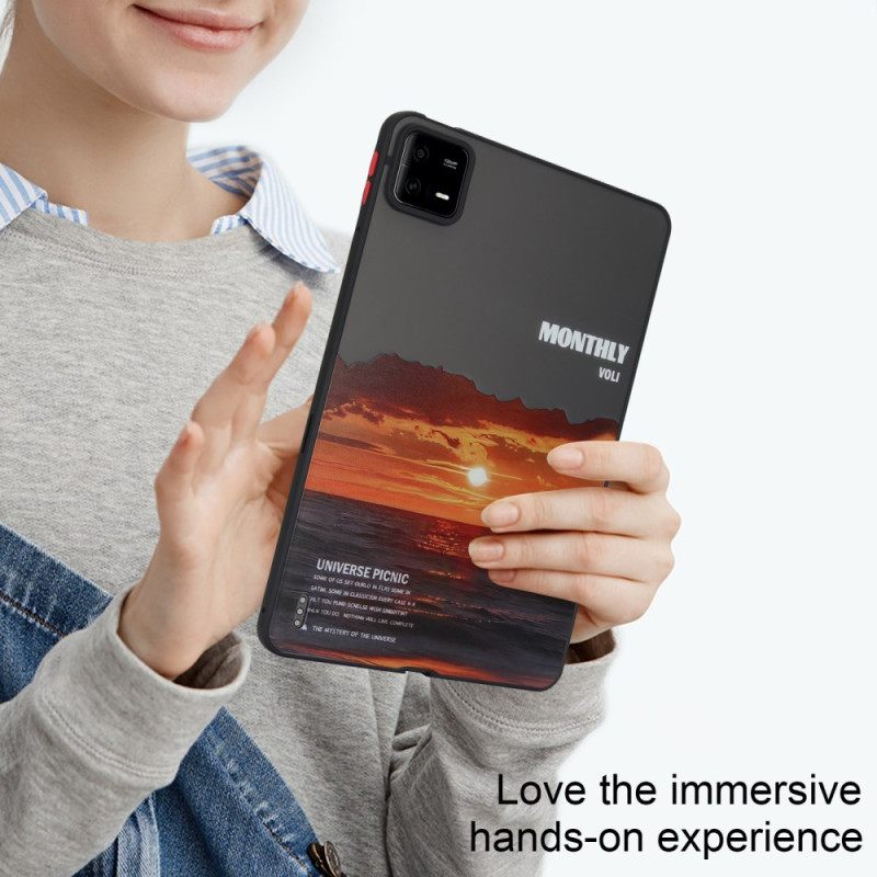 Kuori Xiaomi Pad 6 Pro Auringonlasku Suojakuori