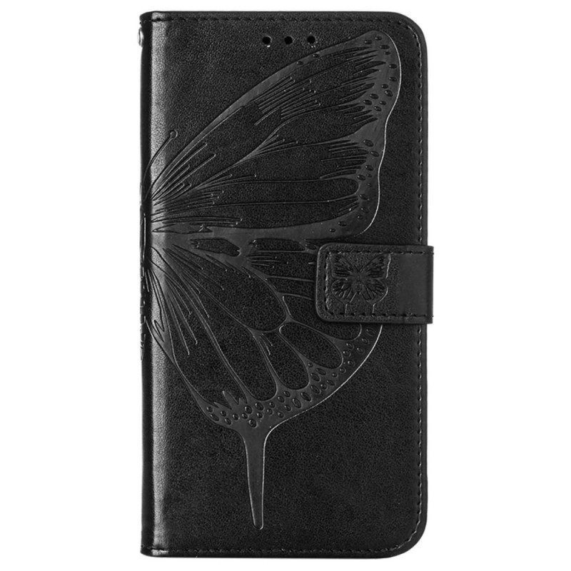 Kotelot OnePlus Nord N100 Suojaketju Kuori Butterfly Strappy Design