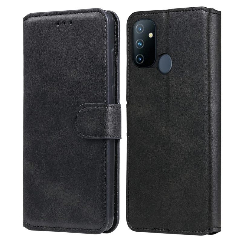 Kotelot OnePlus Nord N100 Vintage Leather Style