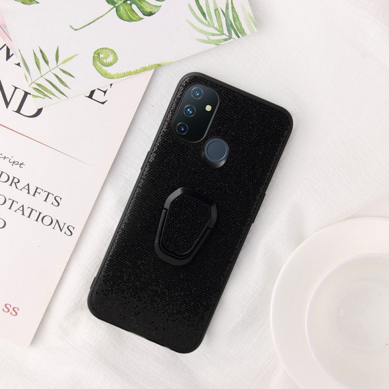 Kuori OnePlus Nord N100 Glitter Ring Tuki