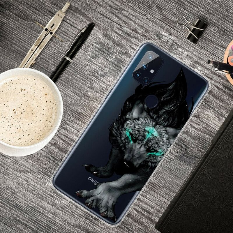 Kuori OnePlus Nord N100 Graafinen Susi