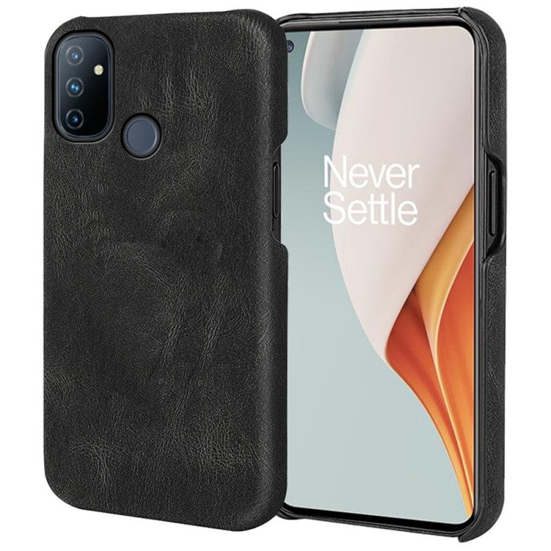 Kuori OnePlus Nord N100 Nahkaefekti Uusia Värejä