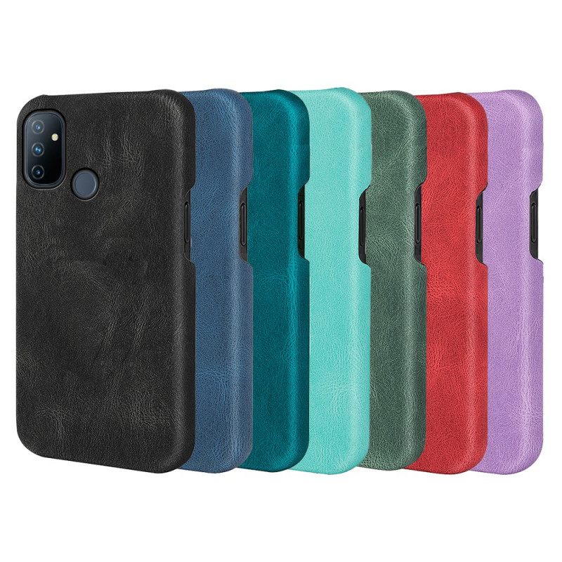 Kuori OnePlus Nord N100 Nahkaefekti Uusia Värejä