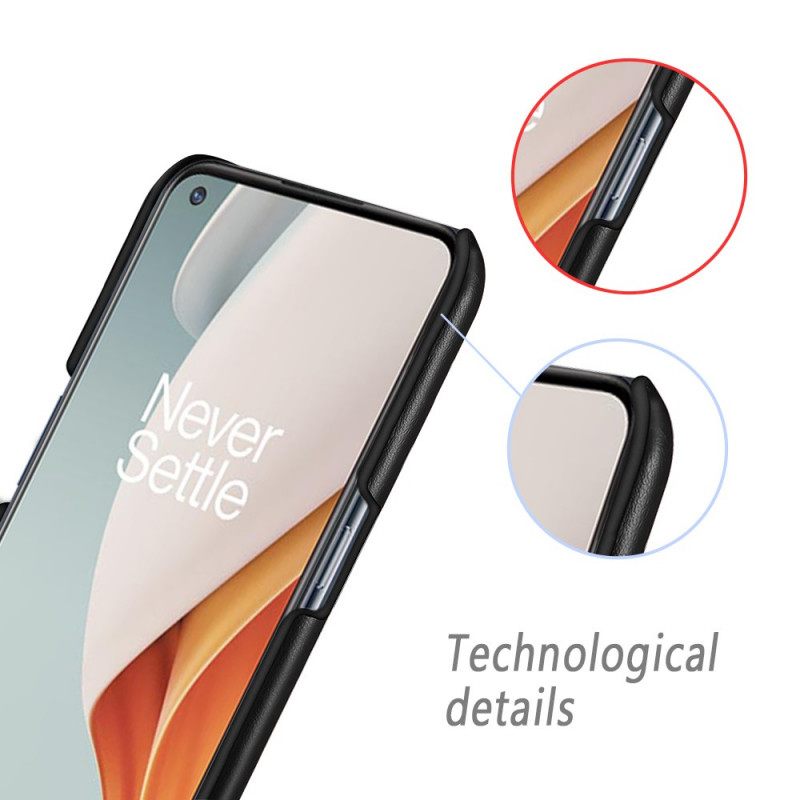 Kuori OnePlus Nord N100 Vintage Leather Effect