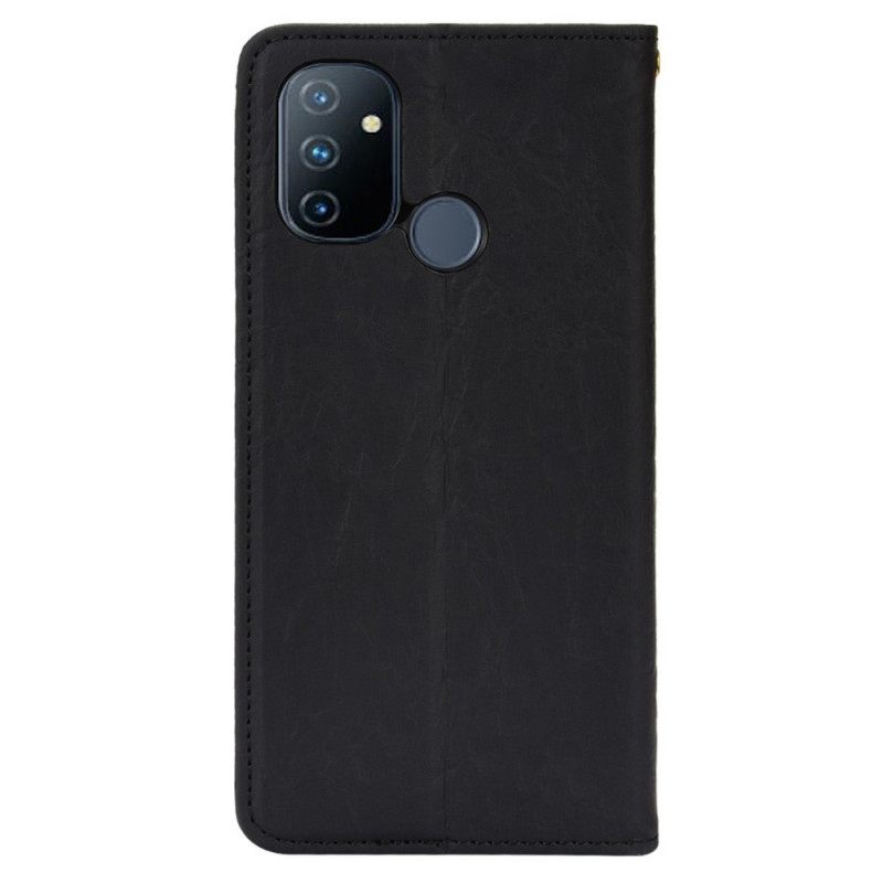 Puhelinkuoret OnePlus Nord N100 Kotelot Flip Värillinen Kolmio