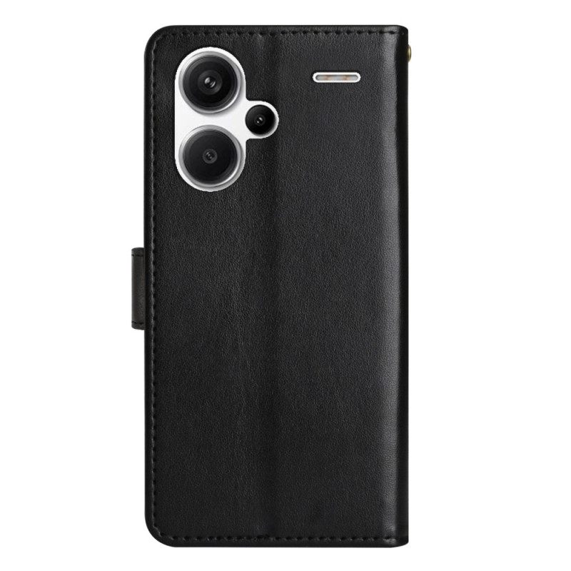Kotelot Xiaomi Redmi Note 13 Pro Plus 5g Kukkia Ja Perhosia Kaulanauhalla