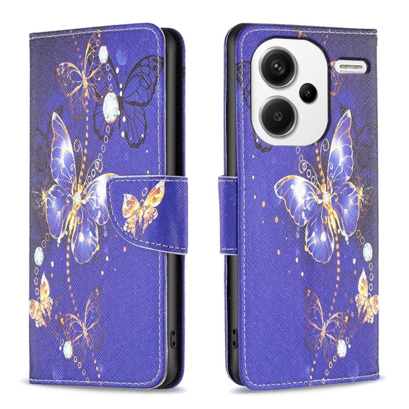 Kotelot Xiaomi Redmi Note 13 Pro Plus 5g Purppuraperhosia Suojakuori