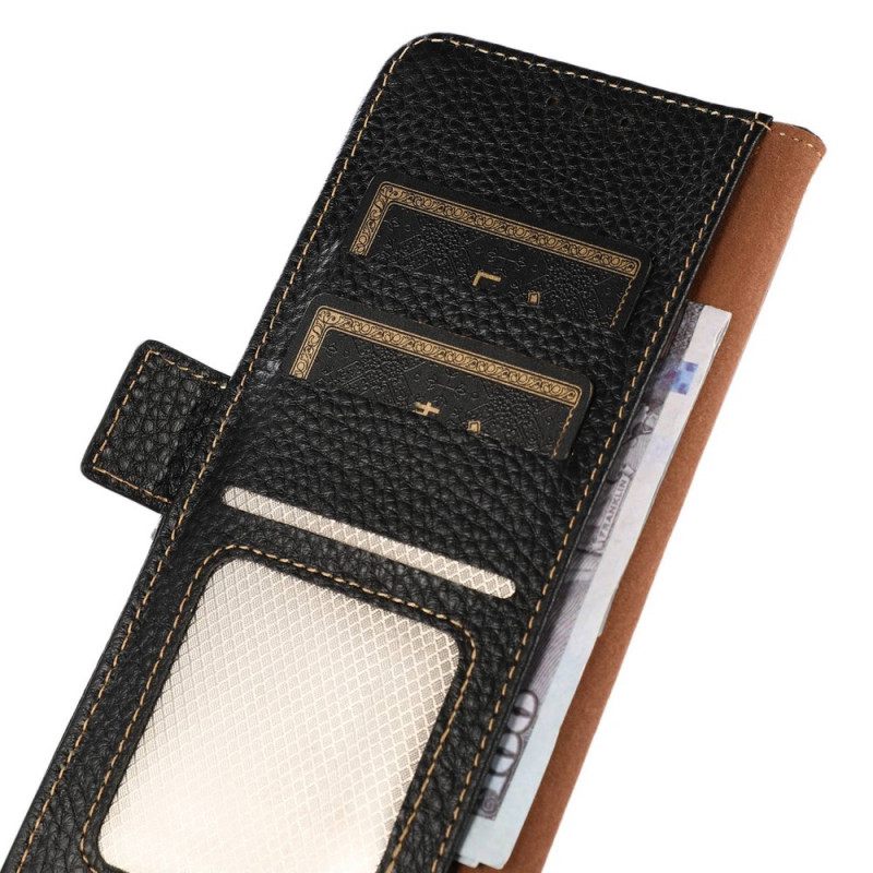 Flip Case Honor X8 Aito Litšinahka Khazneh Rfid
