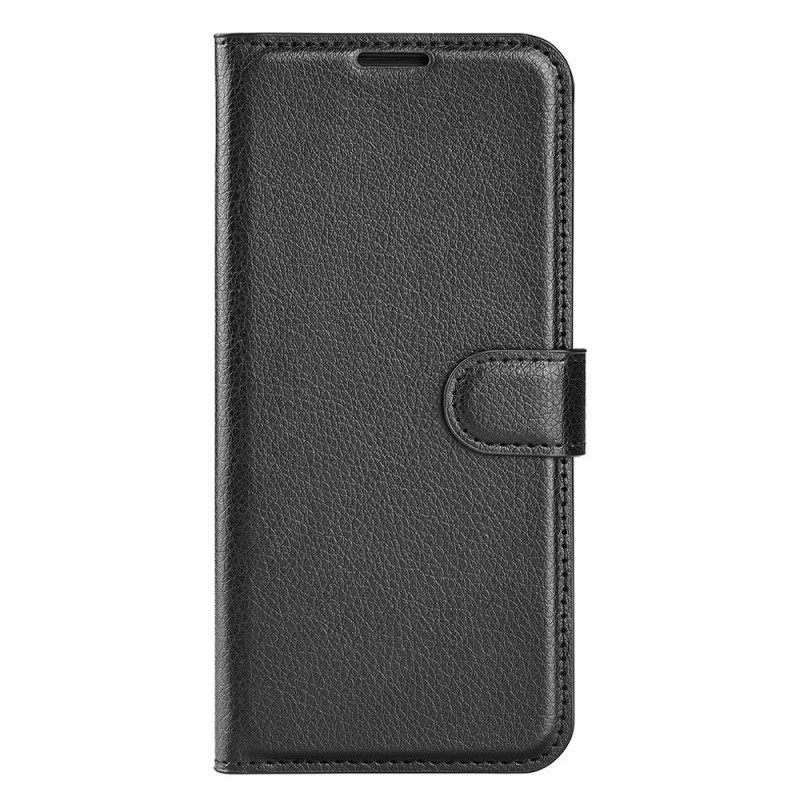 Flip Case Honor X8 Klassinen Litsi-nahkaefekti