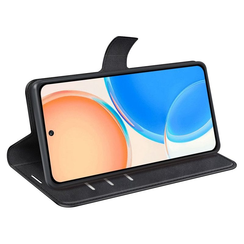Kotelot Honor X8 Extreme Thin Leather Effect
