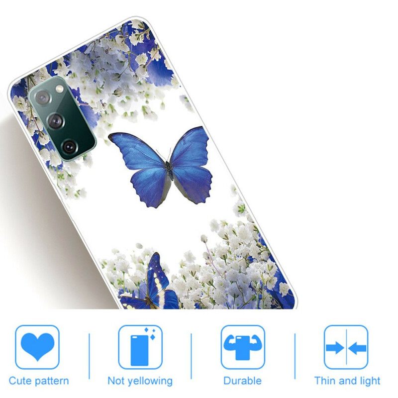 Case Samsung Galaxy S20 FE Butterflies Design