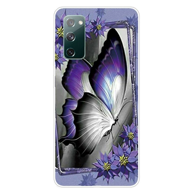 Case Samsung Galaxy S20 FE Butterflies Perhoset