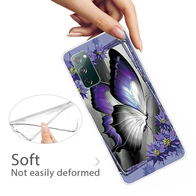 Case Samsung Galaxy S20 FE Butterflies Perhoset