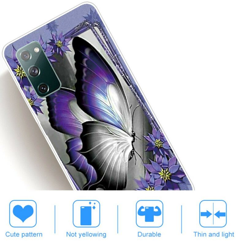 Case Samsung Galaxy S20 FE Butterflies Perhoset