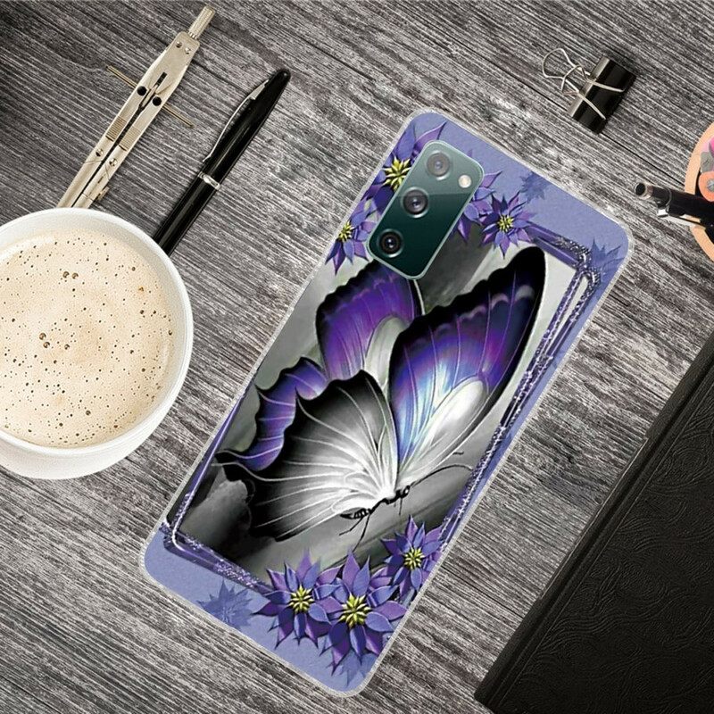 Case Samsung Galaxy S20 FE Butterflies Perhoset