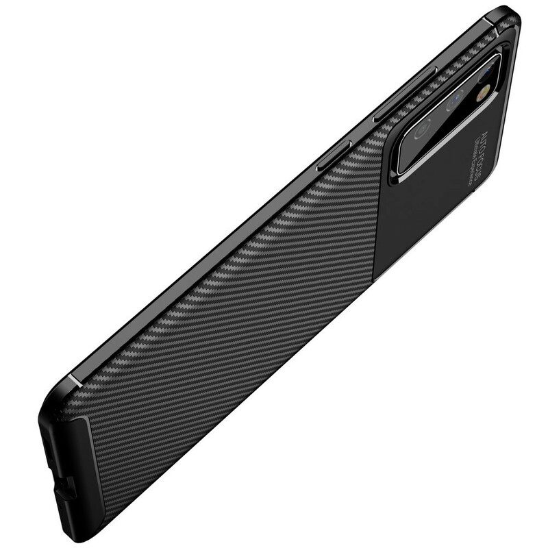 Case Samsung Galaxy S20 FE Joustava Hiilikuiturakenne