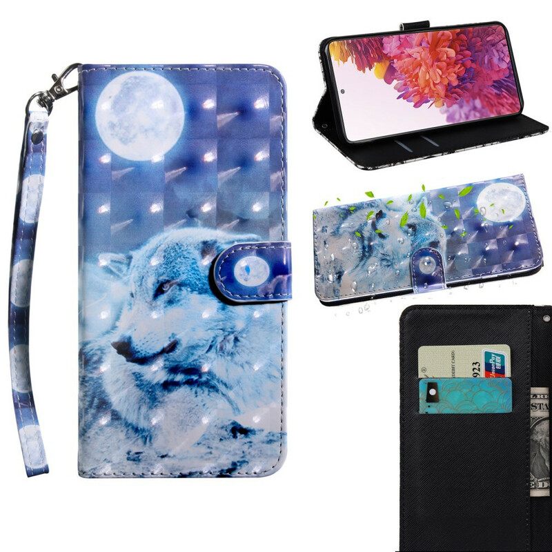 Flip Case Samsung Galaxy S20 FE Hector The Wolf