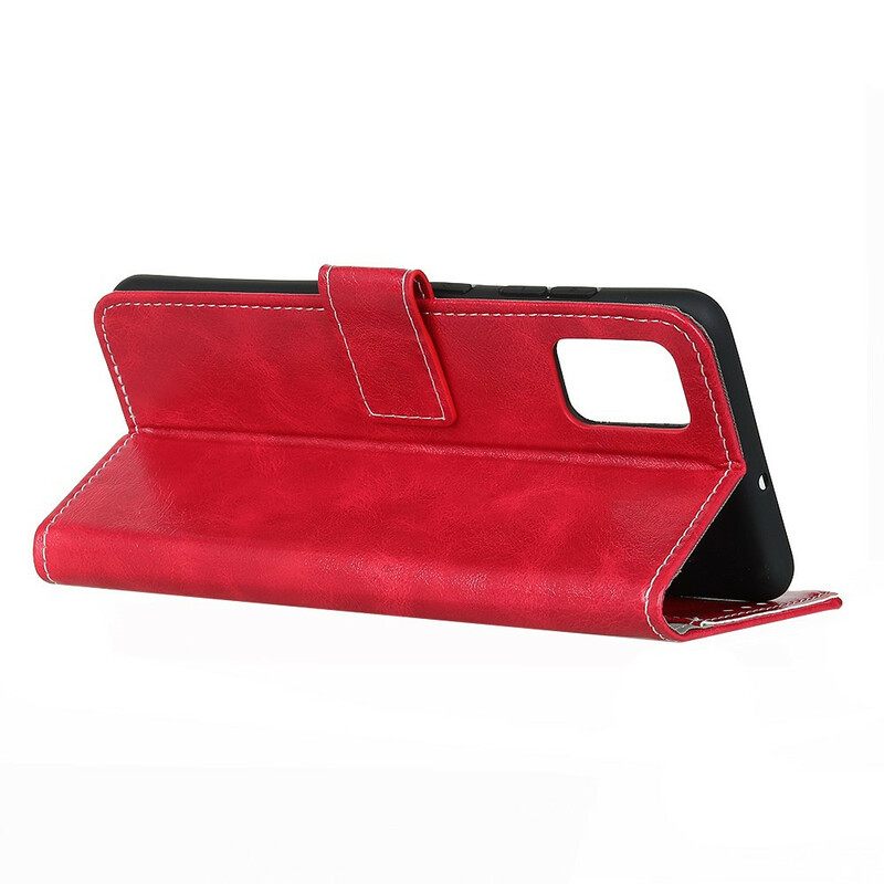 Flip Case Samsung Galaxy S20 FE Loistavat Ja Näkyvät Saumat