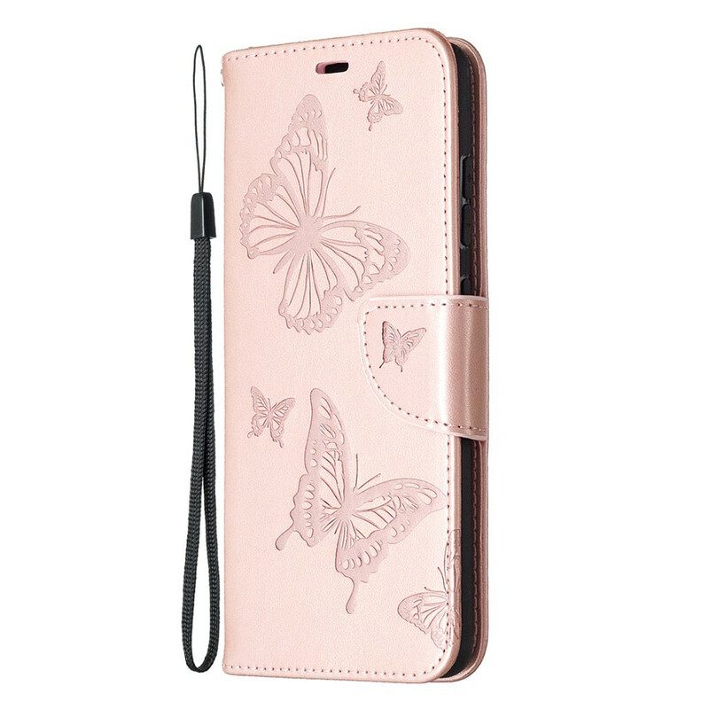Kotelot Samsung Galaxy S20 FE Butterflies In Flight With Lanyard