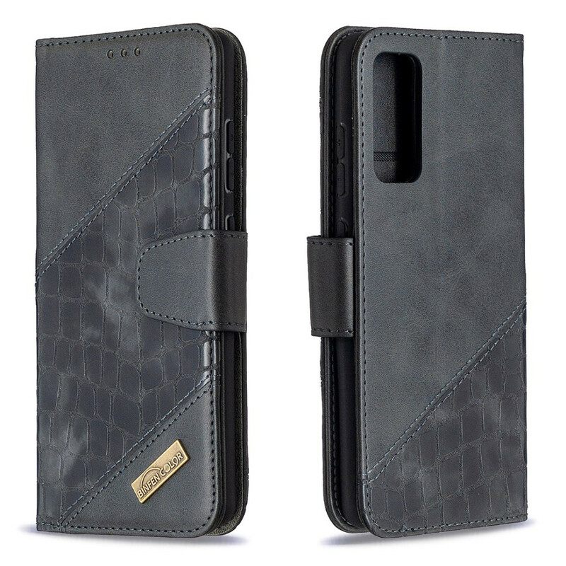 Kotelot Samsung Galaxy S20 FE Classic Crocodile Skin Effect