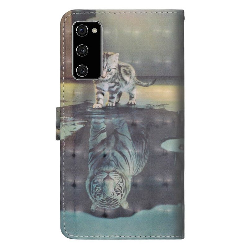 Kotelot Samsung Galaxy S20 FE Ernest The Tiger