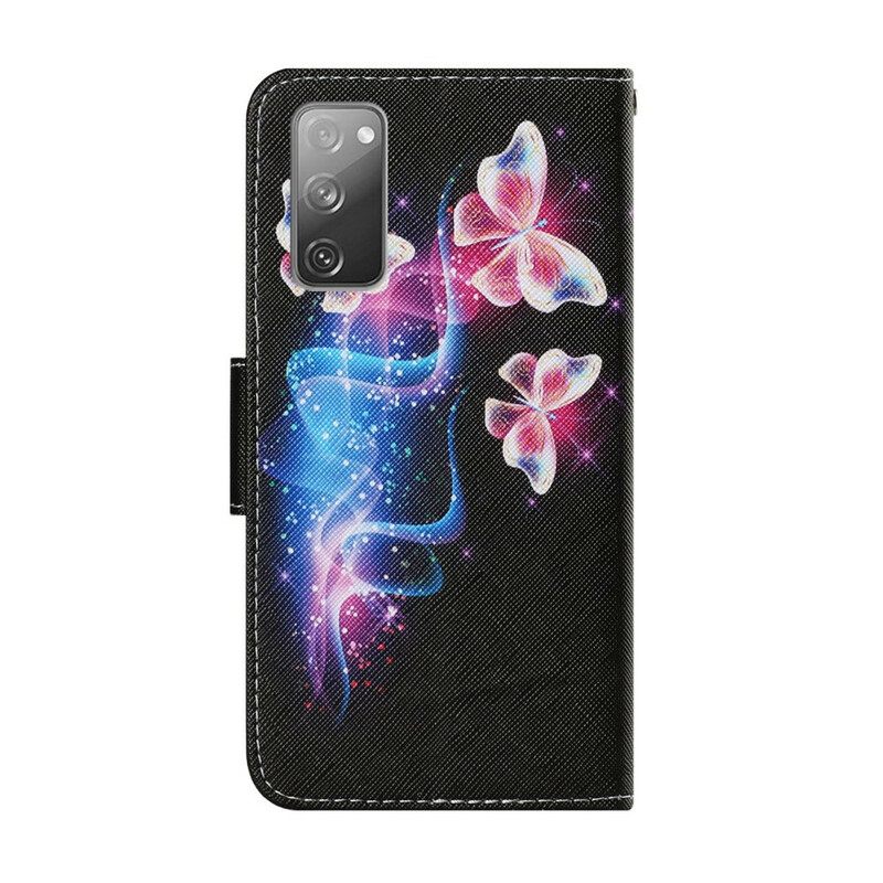 Kotelot Samsung Galaxy S20 FE Magic Butterflies
