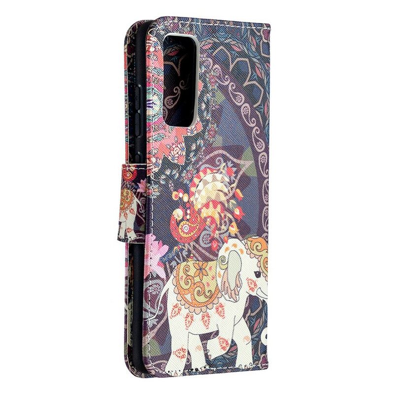 Kotelot Samsung Galaxy S20 FE Mandala Etniset Norsut