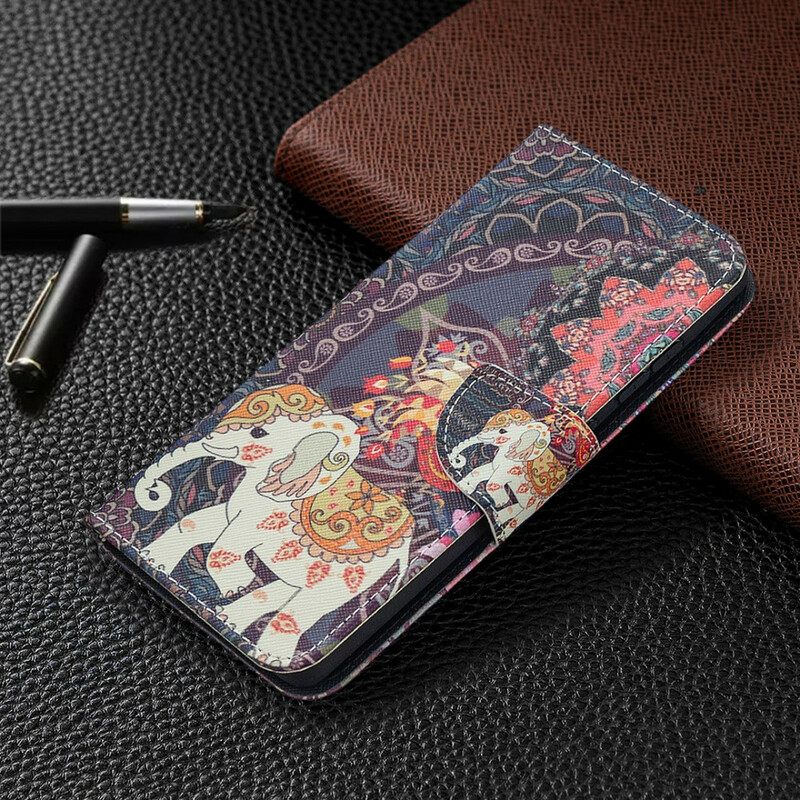 Kotelot Samsung Galaxy S20 FE Mandala Etniset Norsut