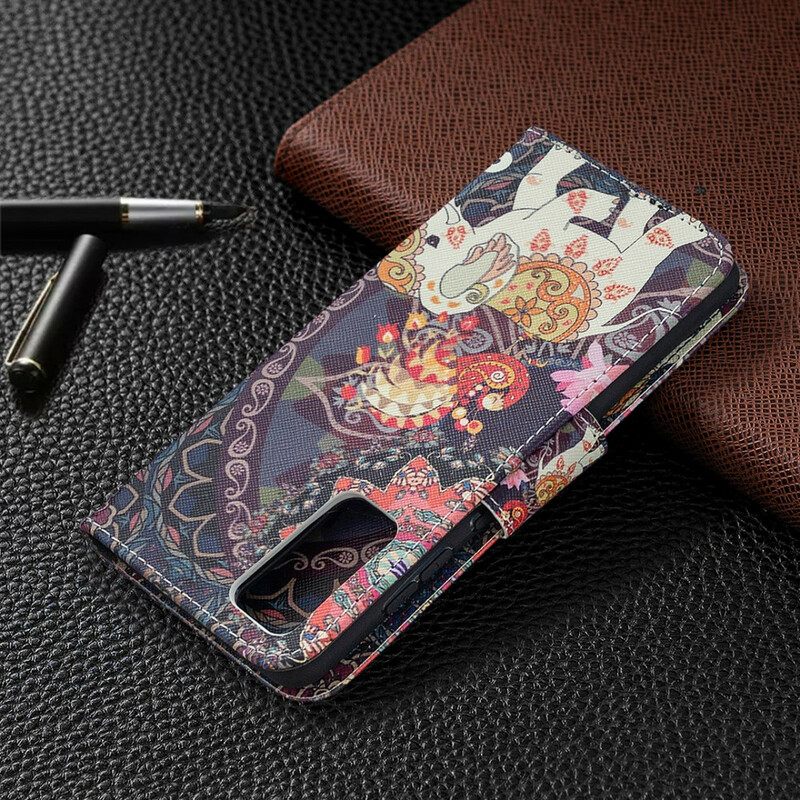 Kotelot Samsung Galaxy S20 FE Mandala Etniset Norsut
