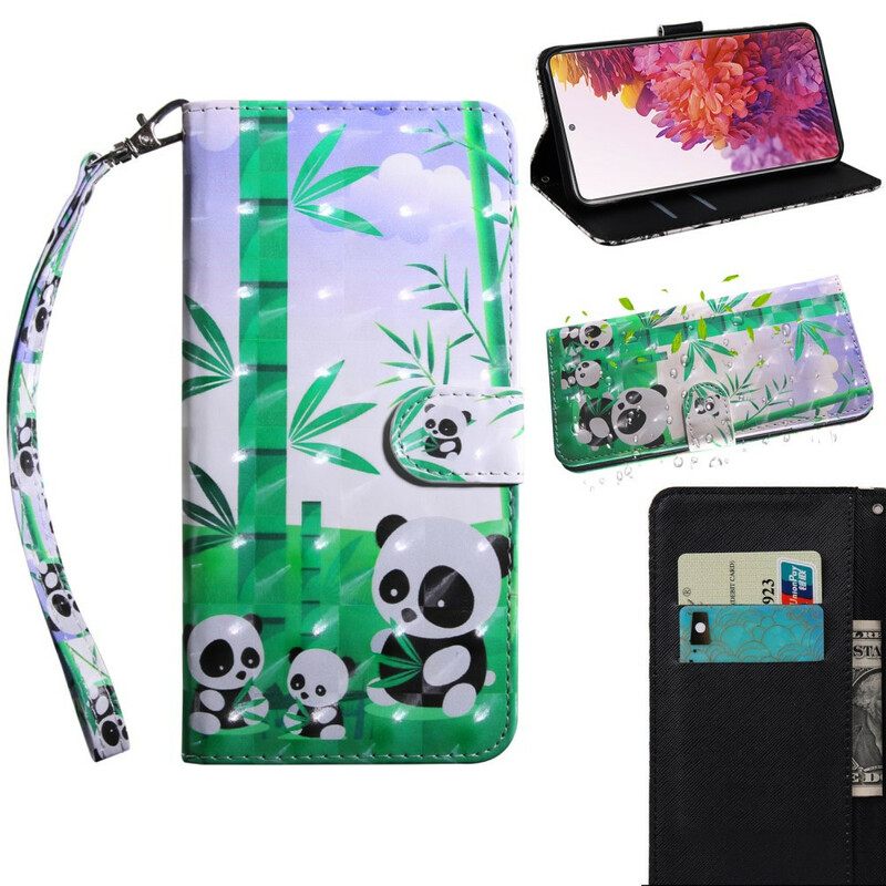 Kotelot Samsung Galaxy S20 FE Panda Perhe