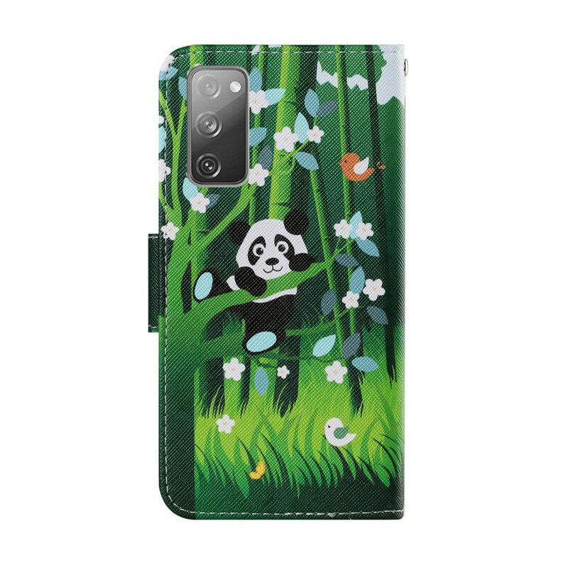 Kotelot Samsung Galaxy S20 FE Panda Walk