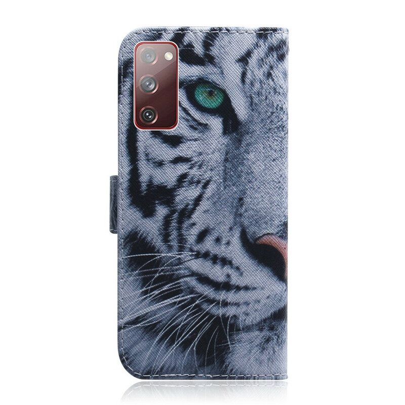 Kotelot Samsung Galaxy S20 FE Tiger Face